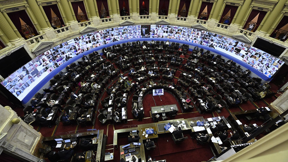 Tras la falta de acuerdo con Juntos por el Cambio, avanzó la sesión mixta en Diputados