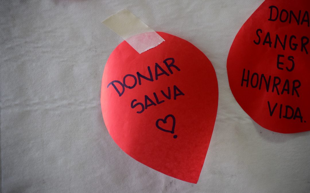 Día Nacional del Donante Voluntario de Sangre: «donar sangre es donar vida».