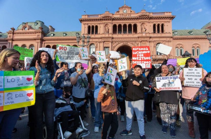 Discapacidad: nuevo paro y manifestación por falta de pagos