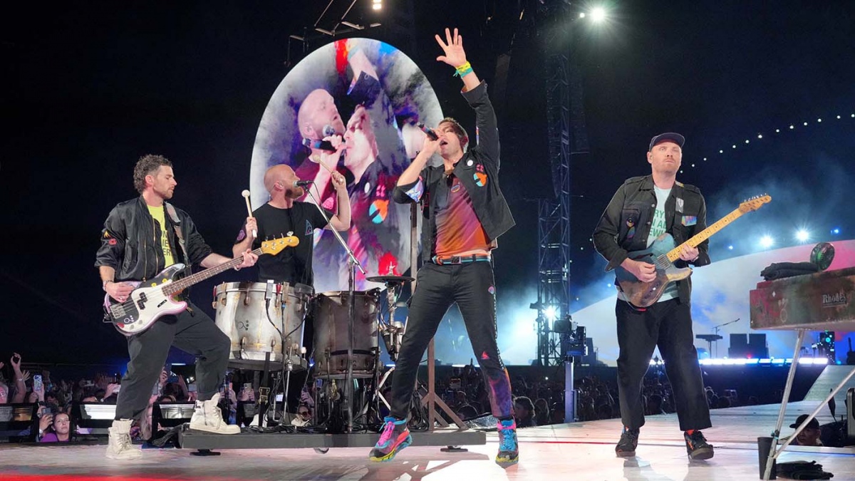 Coldplay en Argentina: el primero de sus diez conciertos en River