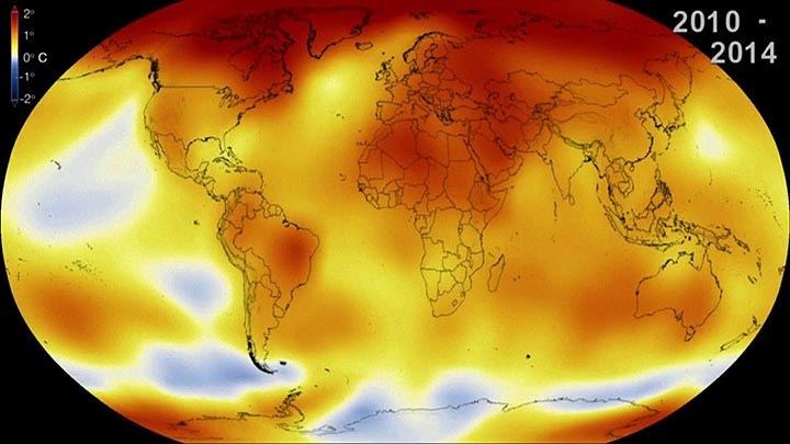 Cambio climático: estudian instalar una «media sombra» en la atmósfera