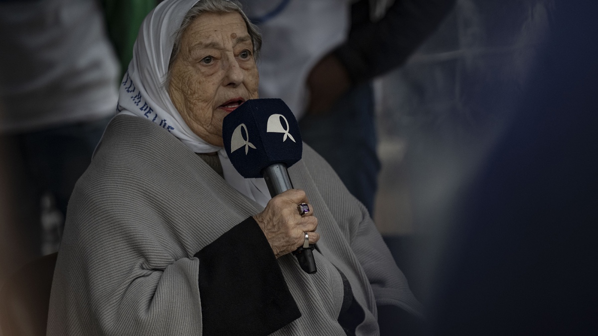 Murió Hebe de Bonafini, presidenta de Madres de Plaza de Mayo