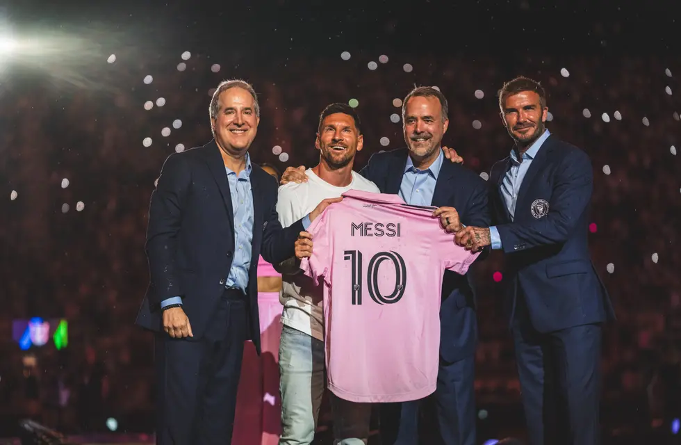 Cómo fué la presentación de Messi en el Inter de Miami