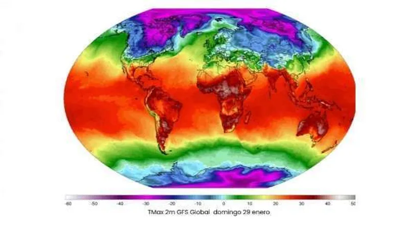 Ayer fue el día más caluroso de la Tierra