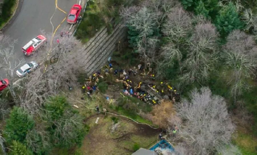 Accidente San Martín de los Andes: Los jefes del Ejército viajaron para acompañar a los familiares