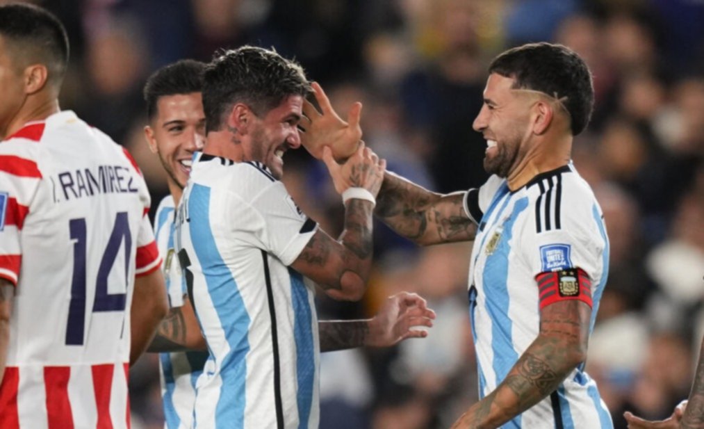 Argentina venció a Paraguay en eliminatorias sudamericanas