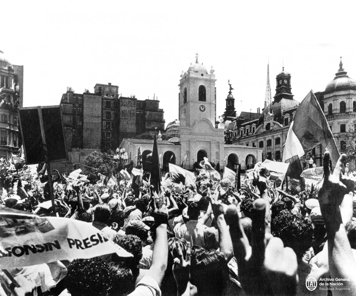 A 40 años de la vuelta a la democracia, distintos dirigentes se expresaron