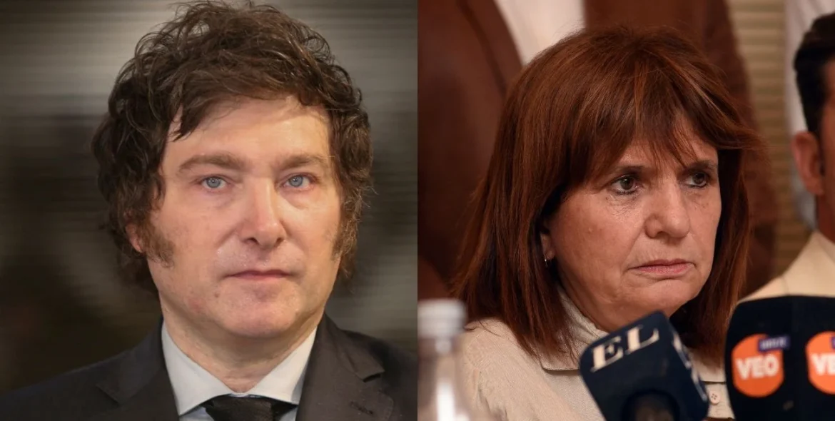 Patricia Bullrich denunció penalmente a Javier Milei