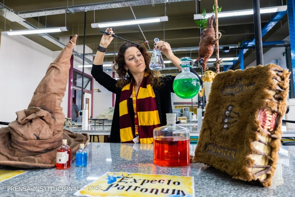 A pura magia en la universidad de San Luis