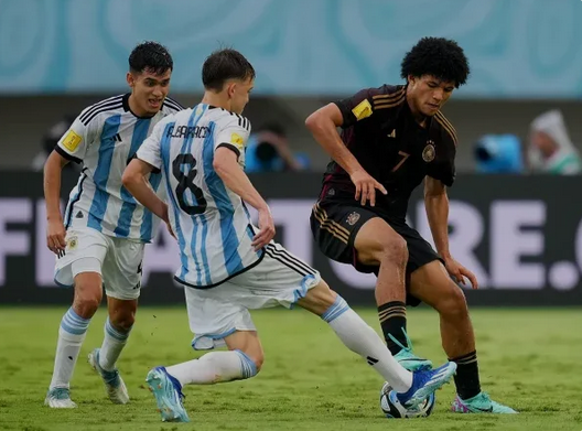 La Sub 17 no pudo contra Alemania en los penales