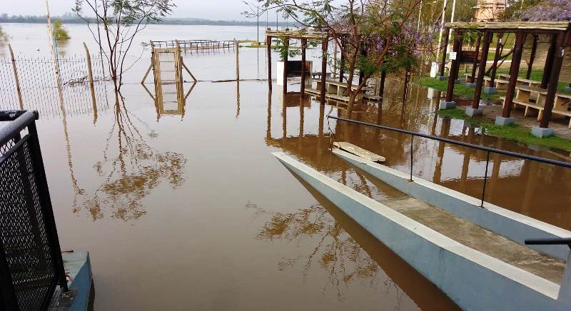 Evacuaron más de 400 familias en Concordia por la crecida del río Uruguay