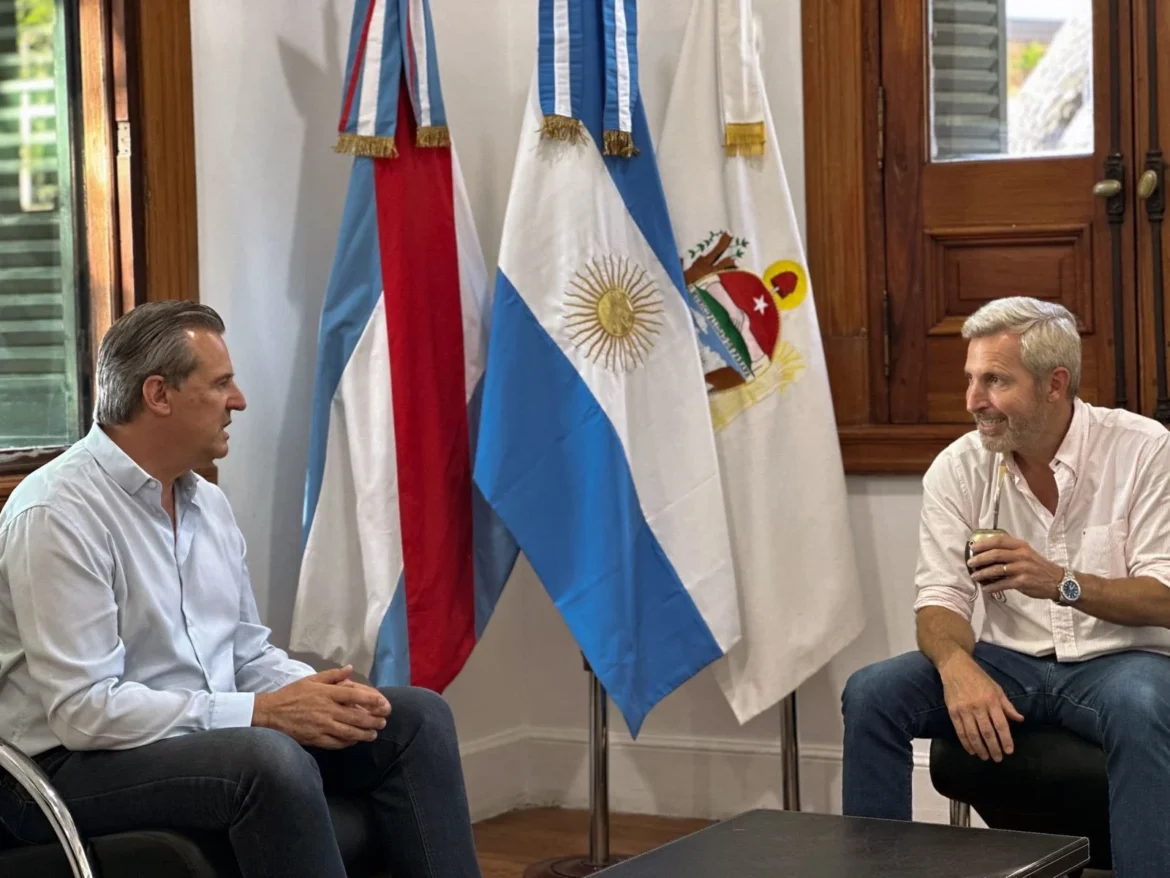 Se reunieron Bahl y Frigerio en búsqueda de consensuar acuerdos