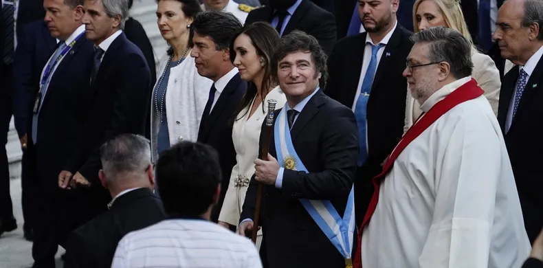 Javier Milei participó de una ceremonia interreligiosa: «No hay libertad sin amor» resaltó García Cuerva