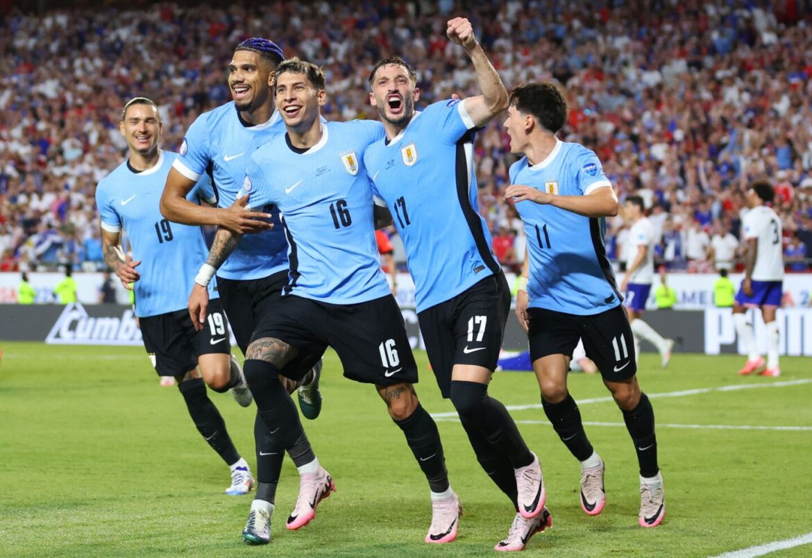 Uruguay clasifica a cuartos de final de la Copa América 2024 y deja eliminado al anfitrión