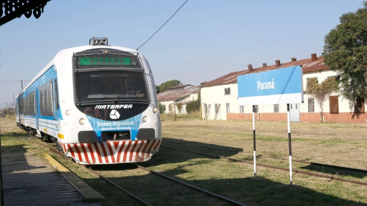 Aumenta el tren que une La Picada con Paraná a partir del próximo lunes