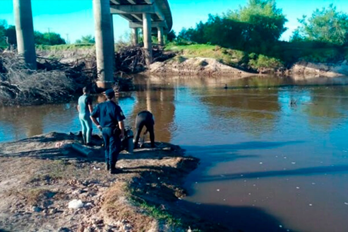 Hallaron el cuerpo del menor ahogado en el Arroyo Feliciano