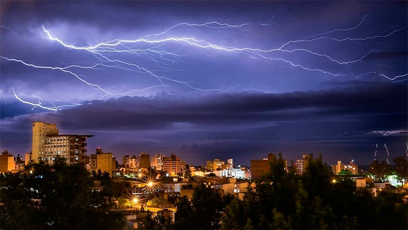 Alerta por tormentas fuertes en Entre Ríos este fin de semana