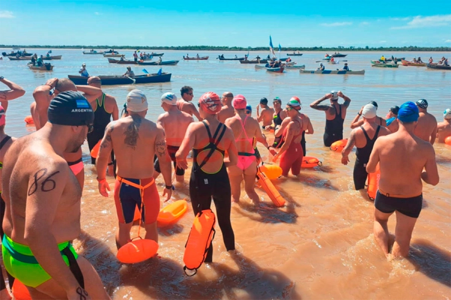 Maratón de Aguas Abiertas Chapetón-Paraná: Más de 20 nadadores inscriptos