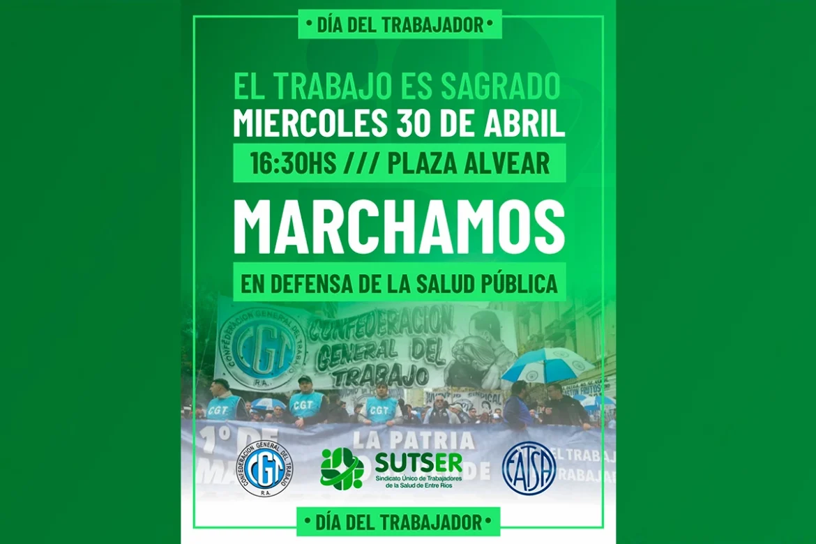 Trabajadores de la salud marcharan por salarios dignos