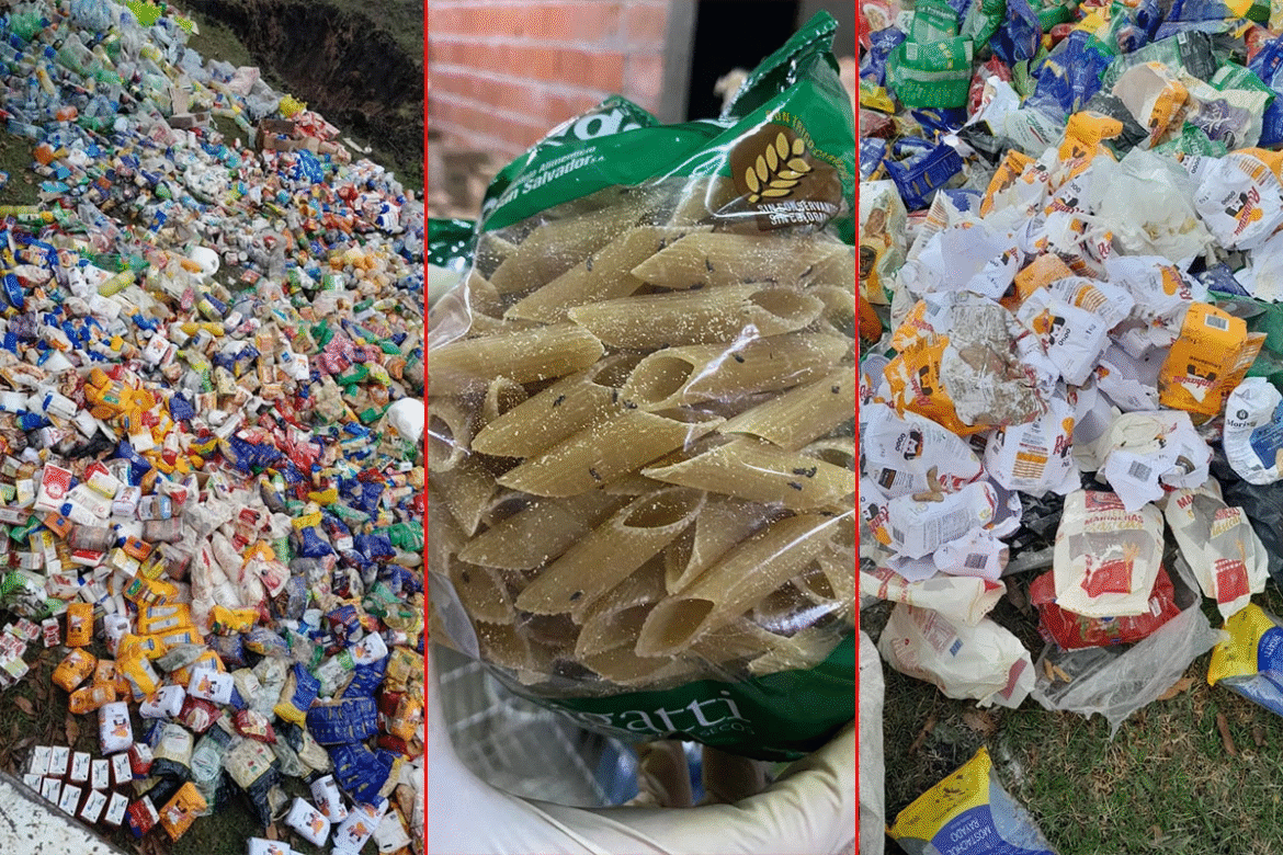 La Paz: Decomisan casi tres toneladas de alimentos en mal estado en supermercado