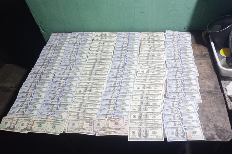 Ruta 14: Ladrón detenido con 30.000 dólares