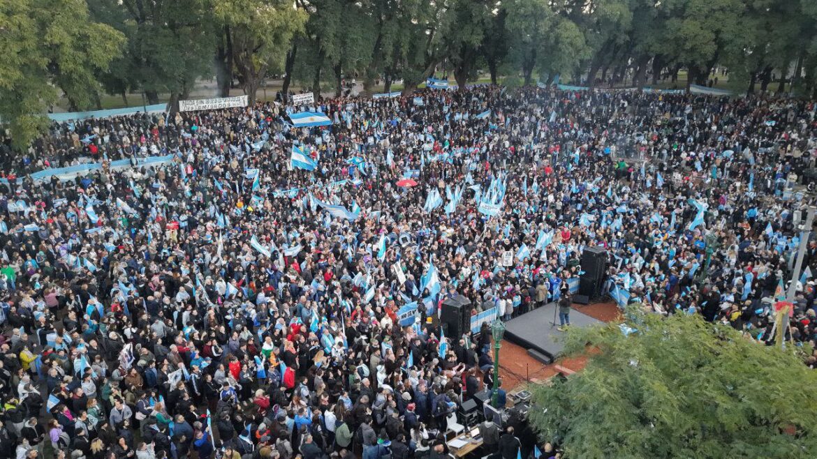 Cristina Kirchner le habló a la militancia