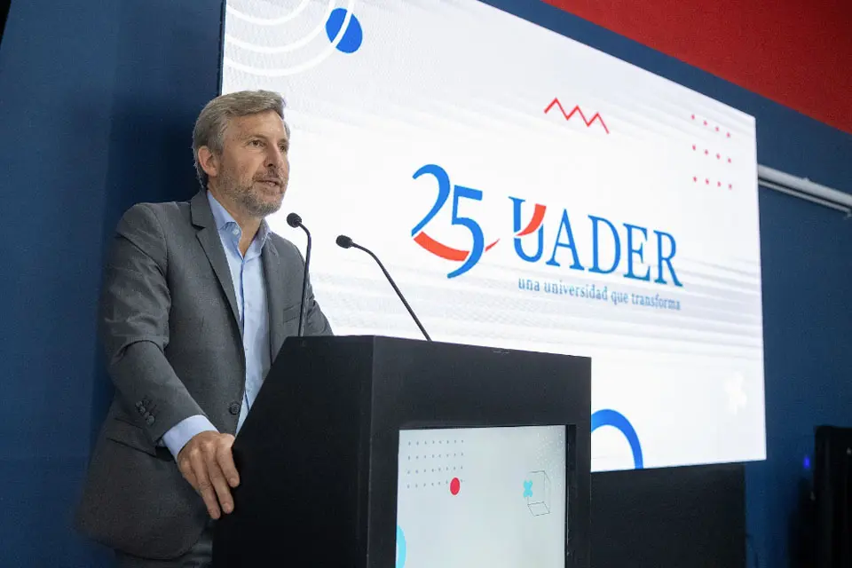 Frigerio encabezó los 25 años de UADER