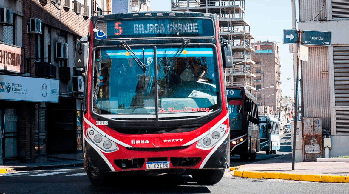 Aumenta el boleta de colectivo en Paraná