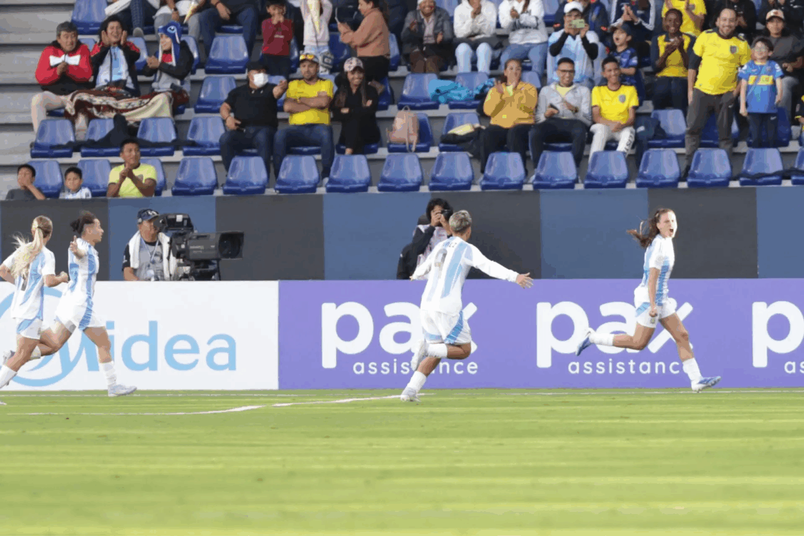 argentina debuto con victoria en copa america femenina