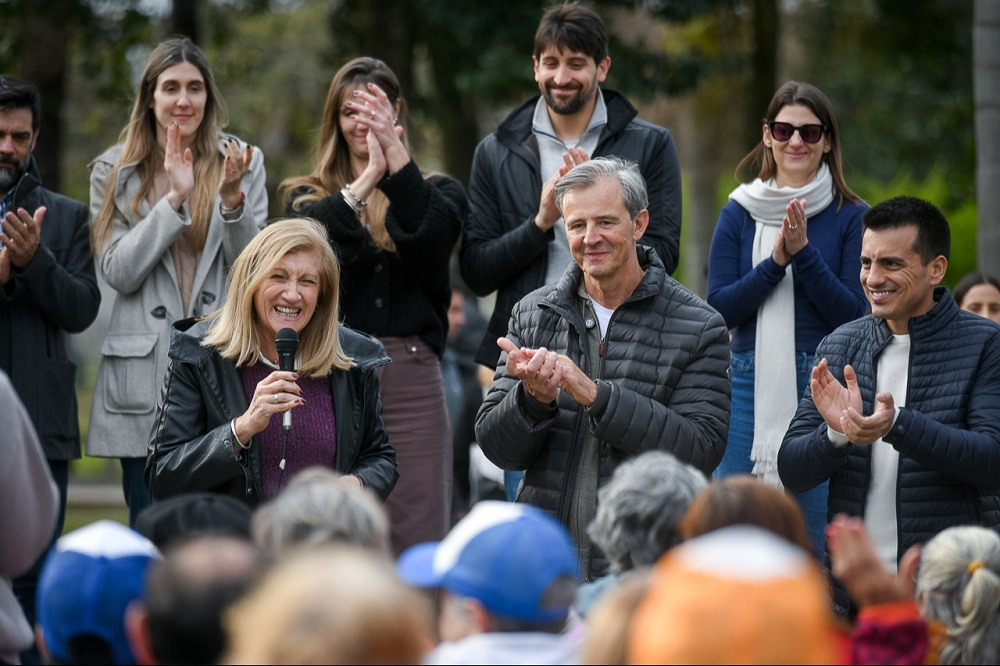 Romero y Bahl revalorizaron el Parque Gazzano