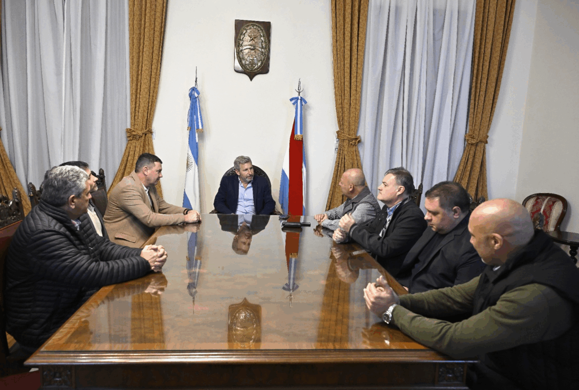 Frigerio recibió a las nuevas autoridades del transporte interurbano
