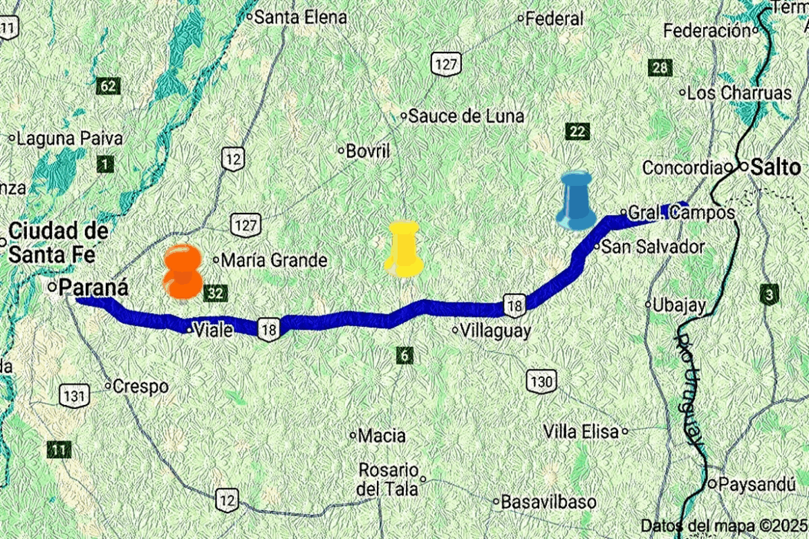 Gobierno Nacional evalúa instalar tres cabinas de peaje en la Ruta 18