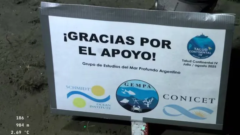 El Conicet finalizó su histórica serie de streamings desde el fondo del mar