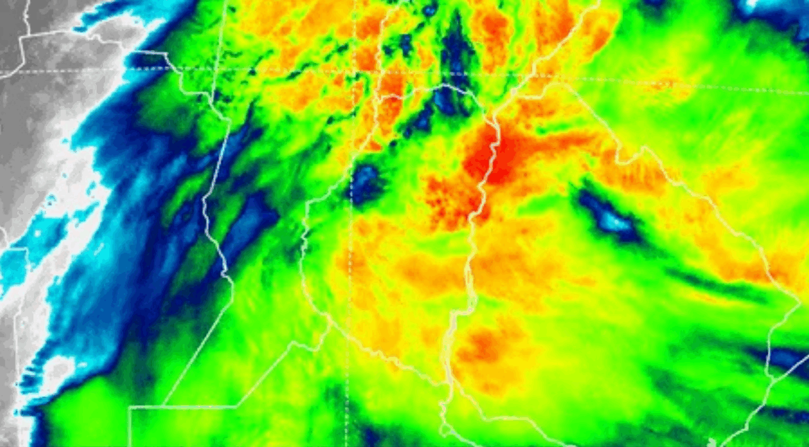 Entre Ríos bajo lluvia: localidades del norte superaron los 100 mm