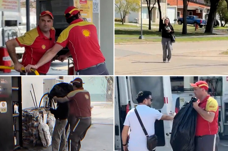 Polémica en Crespo: estación de servicio lanzó un spot que simula un secuestro de una mujer