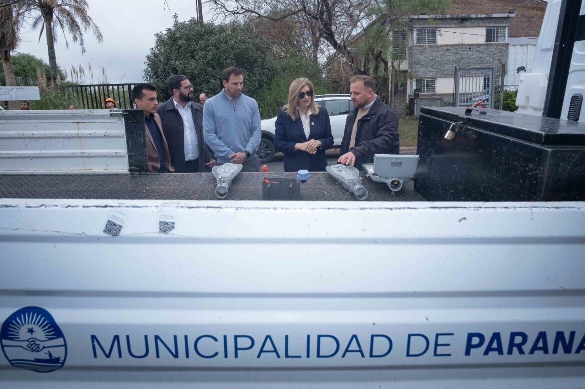 Mejoran iluminaria en Parque Industrial de Paraná