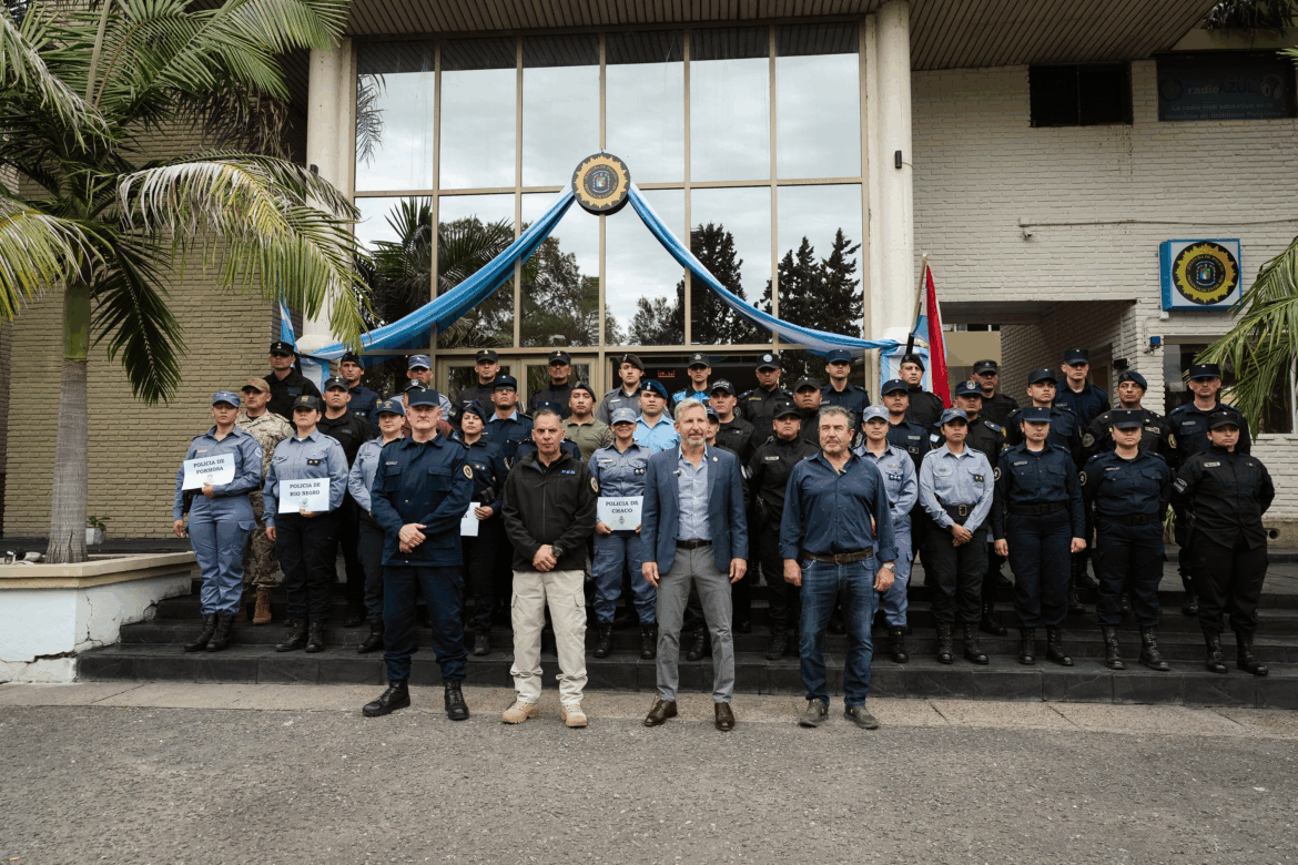 Frigerio anunció una «inversión histórica» para modernizar la Policía de Entre Ríos