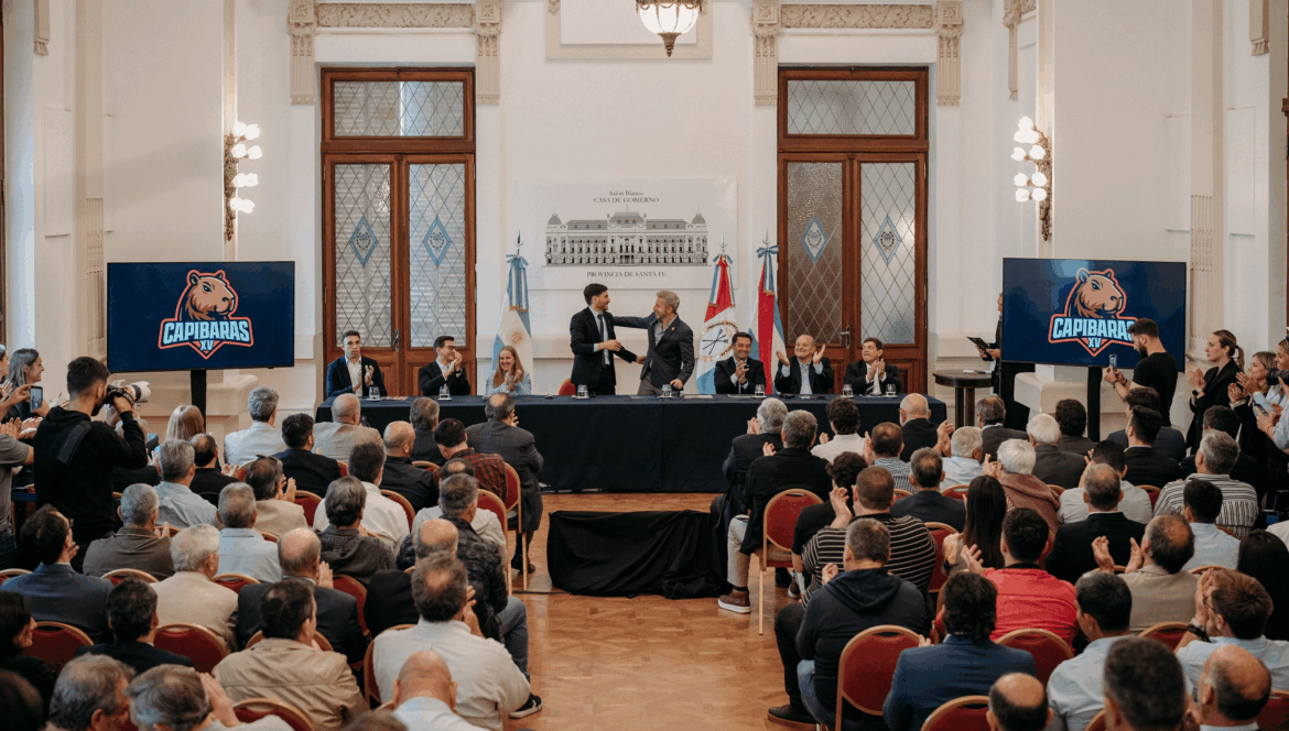 Entre Ríos y Santa Fe presentaron la nueva franquicia de rugby del Litoral