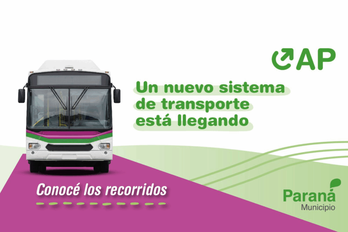 Se conocieron los recorridos de colectivos urbanos a partir del 7 de diciembre