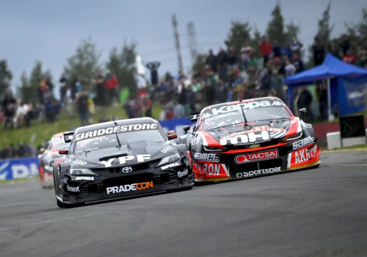 Cómo largan las series del TC en Paraná