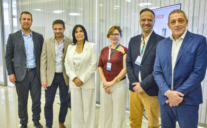 Aluani y Blanzaco participaron de la apertura del Congreso Internacional de Psiquiatría y Salud Mental del Litoral