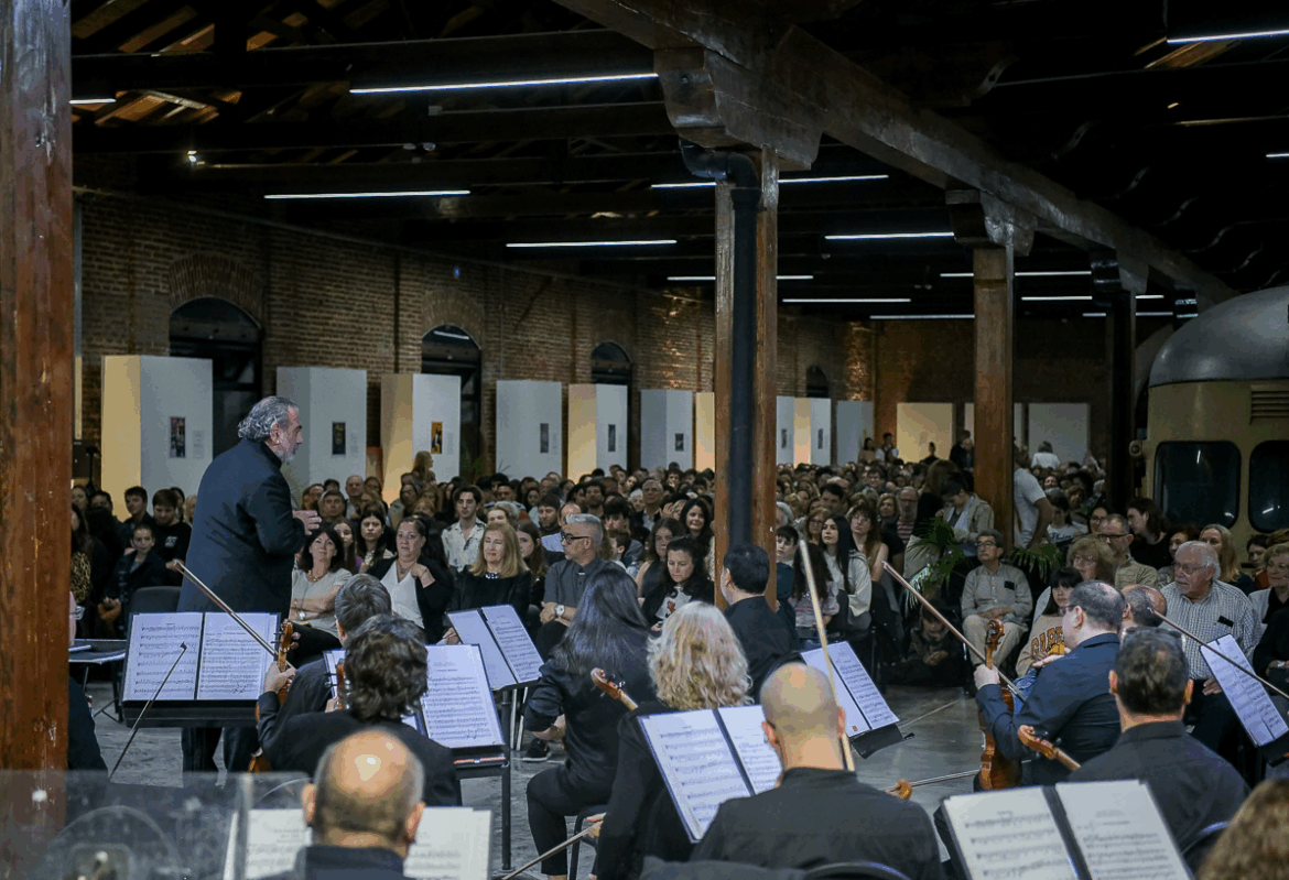 Más de 800 personas disfrutaron de la Orquesta Sinfónica de Entre Ríos en Juan L. Ortiz