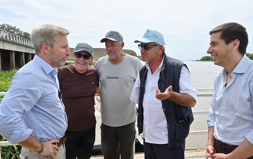 Frigerio y Scioli recorrieron el río Paraná y destacaron el potencial turístico de Entre Ríos