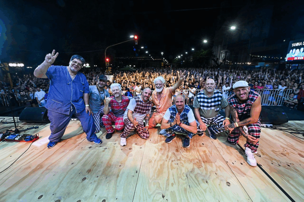 Con un festival multitudinario, se realizó la segunda edición de Viví Paseo 25 de Mayo