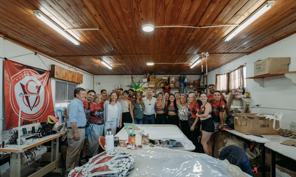 El gobierno provincial acompañó a clubes y asociaciones civiles de Gualeguay