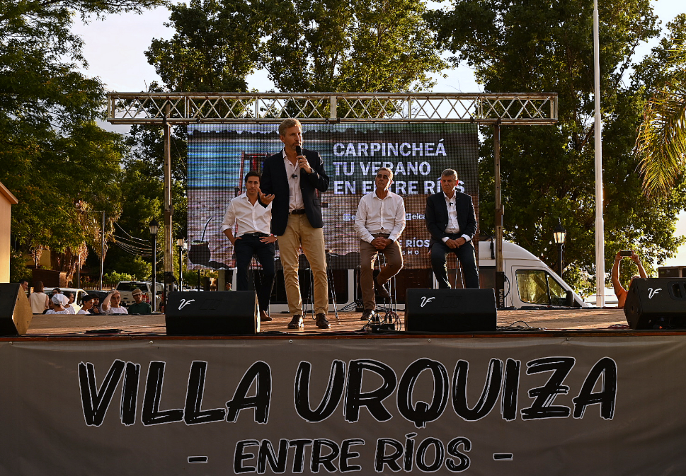 Frigerio inauguró desde Villa Urquiza la temporada de verano de Entre Ríos