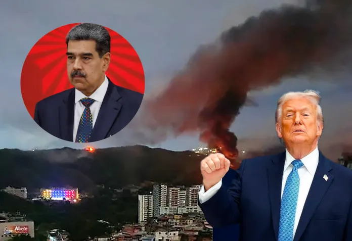 Estados Unidos atacó Venezuela y se desconoce el paradero de Nicolás Maduro
