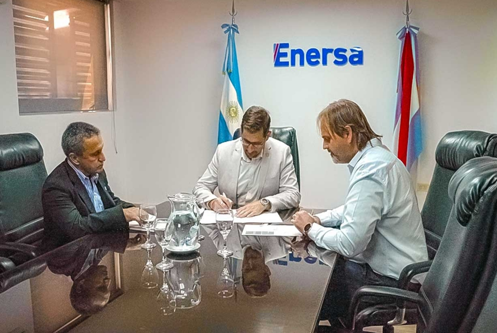 Enersa proyecta un parque solar en Aldea Brasilera y avanza en la transición energética