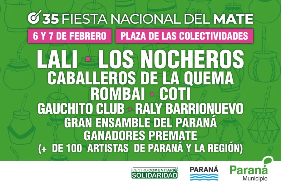 Amplía el sector preferencial de la Fiesta Nacional del Mate