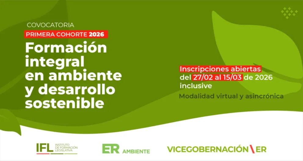 Se abren las inscripciones para la capacitación sobre la Ley Yolanda en materia ambiental